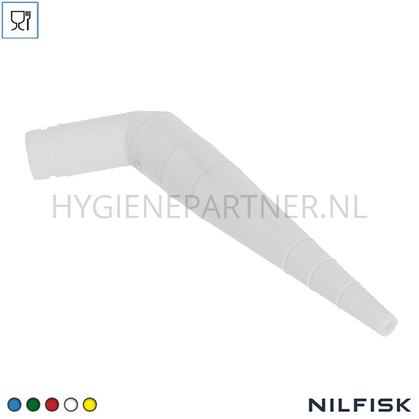 RT421486-50 Nilfisk opzetstuk silicone conische tool FDA D50-20 50 mm wit